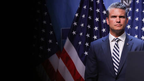US Secretary of War Pete Hegseth at a NATO Summit in Ankara, Türkiye, July 8, 2026.