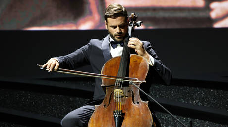 Croatian cellist Stjepan Hauser.