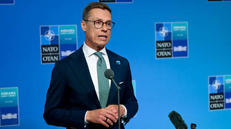 Finnish President Alexander Stubb.