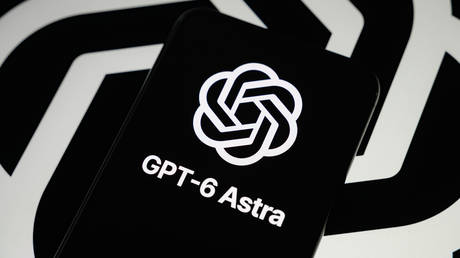 FILE PHOTO: The GPT-6 Astra artificial intelligence model logo being displayed on a smartphone screen.