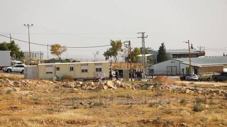FILE PHOTO: In Isreali settler outpost in the West bank.