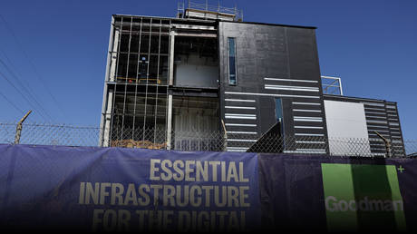 A data center under construction in California.  (Representational image)