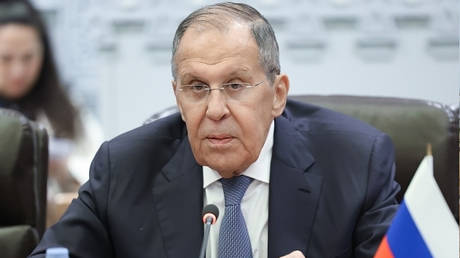 Russian Foreign Minister Sergey Lavrov.