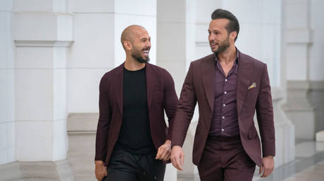 FILE PHOTO: Andrew Tate (left) and Tristan Tate
