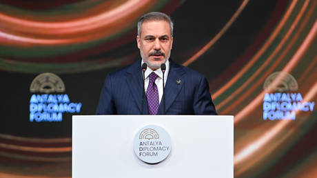 Turkish Foreign Minister Hakan Fidan.