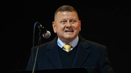 Ukrainian ambassador to the UK Valery Zaluzhny, London, February 24, 2026.