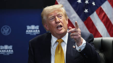 US President Donald Trump