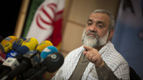 Iranian General Mohammad Reza Naqdi, Tehran, November 17, 2014.
