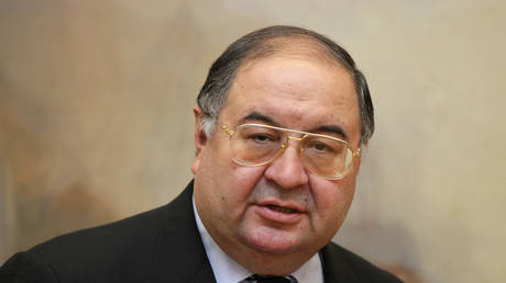 Russian billionaire Alisher Usmanov.
