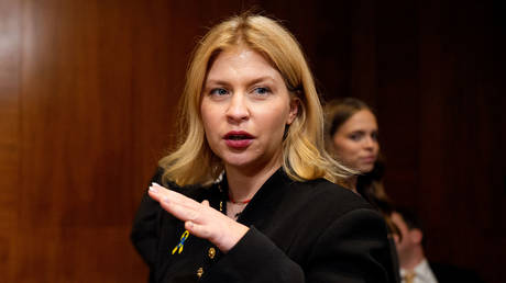Ex-Ukrainian Ambassador to the US Olga Stefanishina, Washington, DC, December 3, 2025