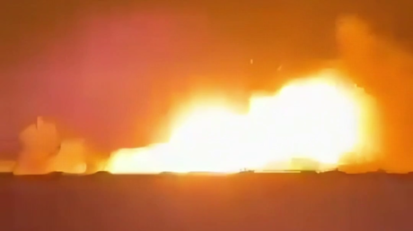 Footage circulating on social media purports to show an Iranian drone striking a warehouse in Kuwait on July 15, 2026