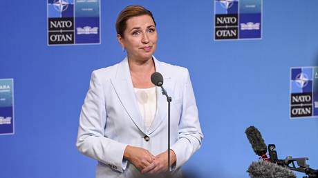 Danish Prime Minister Mette Frederiksen, Ankara, Türkiye, July 8, 2026.