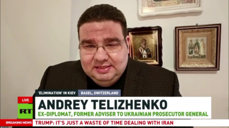 Andrey Telizhenko, former Ukrainian diplomat