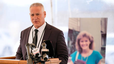 FILE PHOTO: Tennessee prisons chief Frank Strada speaks to reporters in Nashville, December 11, 2025.