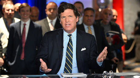 FILE PHOTO. American conservative journalist Tucker Carlson.