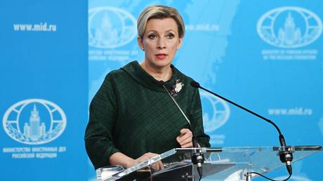 Russian Foreign Ministry spokeswoman Maria Zakharova, Moscow, January 26, 2024.