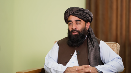 Taliban Chief Spokesman Zabihullah Mujahid.