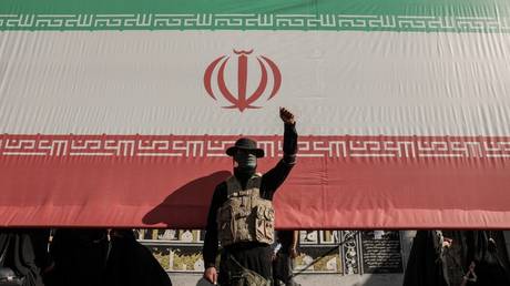 Iranian military forces parade and train supporters in Tehran, September 18, 2026.