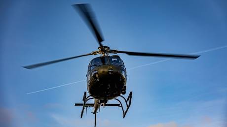 A Danish military Fennec helicopter.