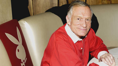 Playboy founder Hugh Hefner.