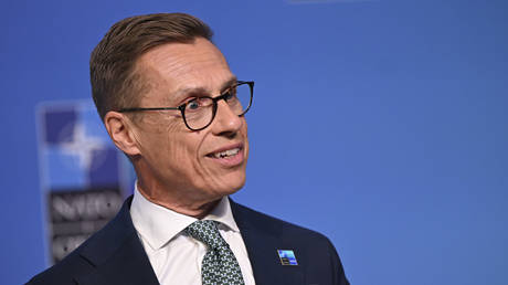 FILE PHOTO: Finnish President Alexander Stubb.