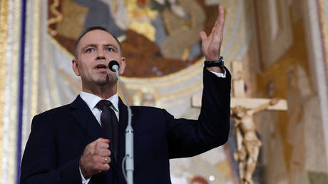 Polish President Karol Nawrocki.