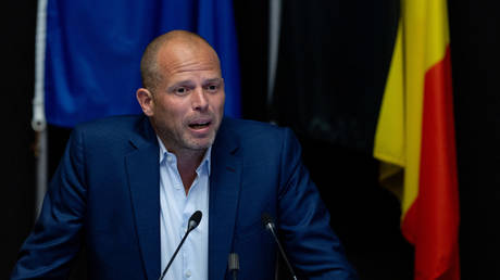 Theo Francken, Minister of Defence of Belgium.