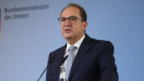 German Interior Minister Alexander Dobrindt.