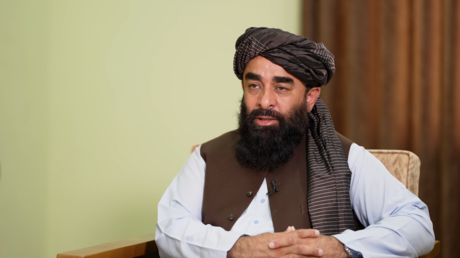 Taliban’s chief spokesperson, Zabihullah Mujahid.