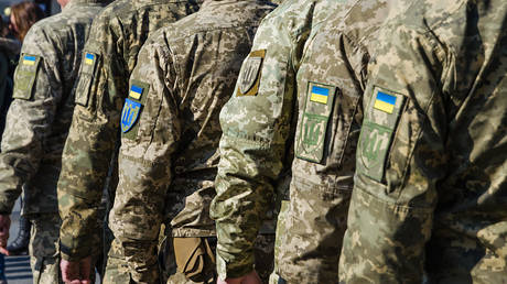 FILE PHOTO of Ukrainian troops.