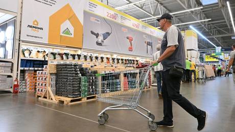 FILE PHOTO: A Leroy Merlin store is seen in Moscow Region, Russia, on August 1, 2024.