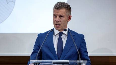 Hungary's Prime Minister Peter Magyar.
