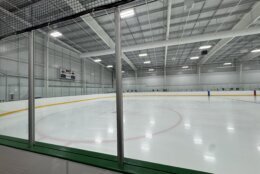 Inside Fort Dupont Ice Arena