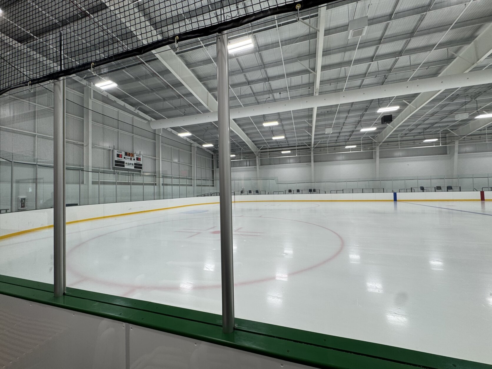 Inside Fort Dupont Ice Arena