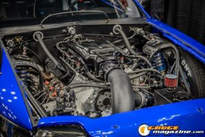 Race cars, performance parts, new products, and motorsports technology on display at PRI Show 2025 in Indianapolis, Indiana.