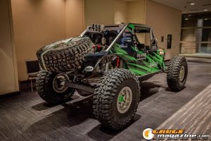 Race cars, performance parts, new products, and motorsports technology on display at PRI Show 2025 in Indianapolis, Indiana.
