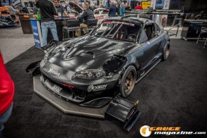 Race cars, performance parts, new products, and motorsports technology on display at PRI Show 2025 in Indianapolis, Indiana.