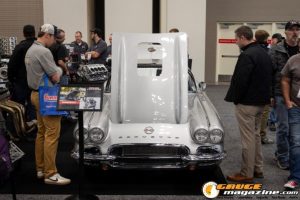 Race cars, performance parts, new products, and motorsports technology on display at PRI Show 2025 in Indianapolis, Indiana.