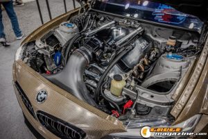 Race cars, performance parts, new products, and motorsports technology on display at PRI Show 2025 in Indianapolis, Indiana.