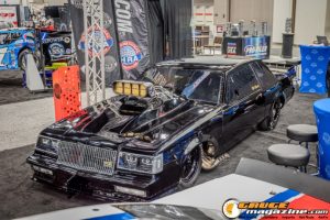 Race cars, performance parts, new products, and motorsports technology on display at PRI Show 2025 in Indianapolis, Indiana.