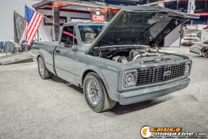 Race cars, performance parts, new products, and motorsports technology on display at PRI Show 2025 in Indianapolis, Indiana.