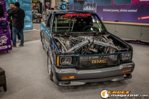 Race cars, performance parts, new products, and motorsports technology on display at PRI Show 2025 in Indianapolis, Indiana.