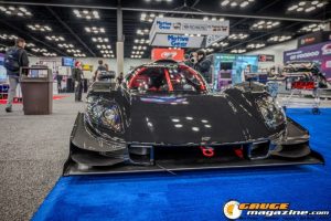 Race cars, performance parts, new products, and motorsports technology on display at PRI Show 2025 in Indianapolis, Indiana.
