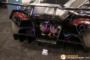 Race cars, performance parts, new products, and motorsports technology on display at PRI Show 2025 in Indianapolis, Indiana.