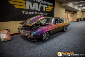 Race cars, performance parts, new products, and motorsports technology on display at PRI Show 2025 in Indianapolis, Indiana.