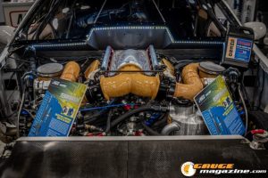 Race cars, performance parts, new products, and motorsports technology on display at PRI Show 2025 in Indianapolis, Indiana.
