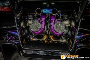 Race cars, performance parts, new products, and motorsports technology on display at PRI Show 2025 in Indianapolis, Indiana.