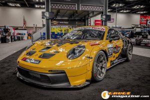 Race cars, performance parts, new products, and motorsports technology on display at PRI Show 2025 in Indianapolis, Indiana.
