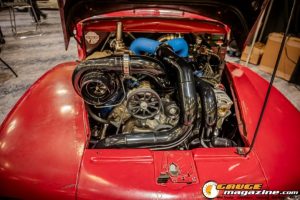 Race cars, performance parts, new products, and motorsports technology on display at PRI Show 2025 in Indianapolis, Indiana.