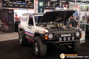 Race cars, performance parts, new products, and motorsports technology on display at PRI Show 2025 in Indianapolis, Indiana.
